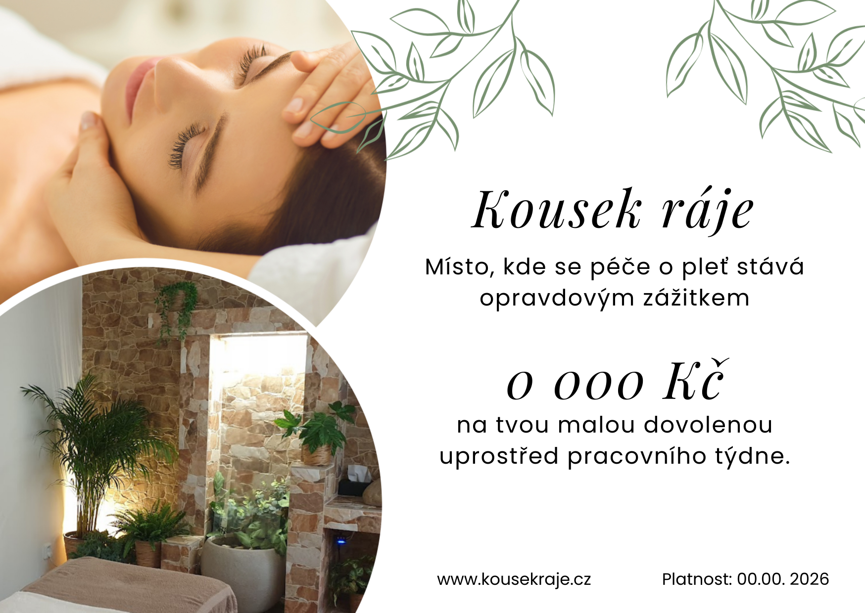 Dárkový poukaz salon1