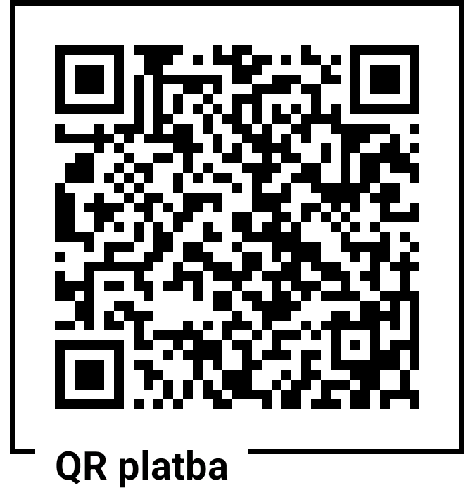 QR kód pro platbu rituálu Nekonečné rozmazlování