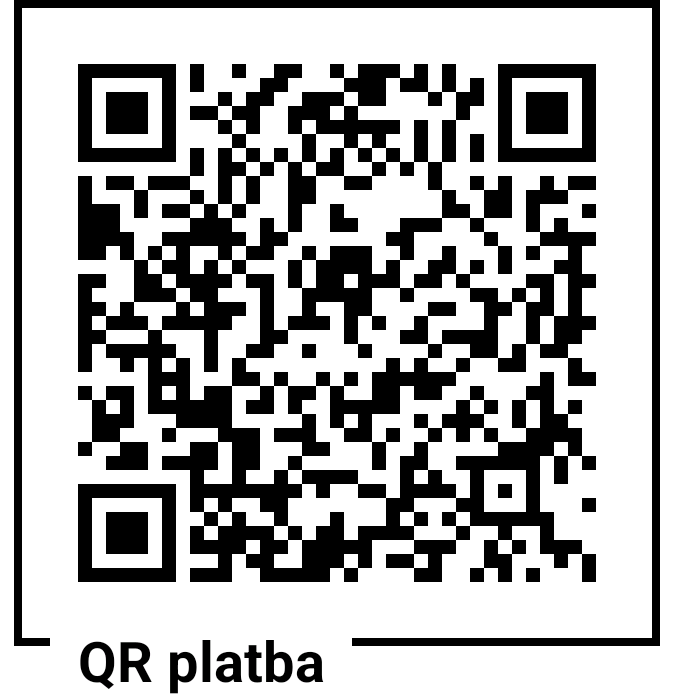 QR kód na platbu za rituál Poprvé bohyní
